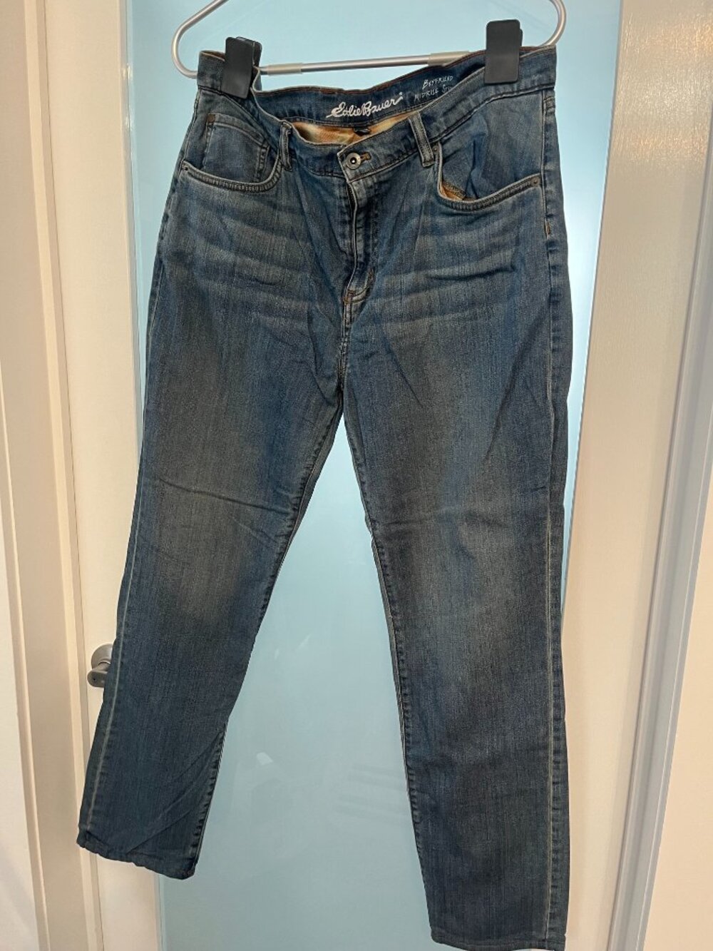 Eddie Bauer Boyfriend Mid Rise Straight